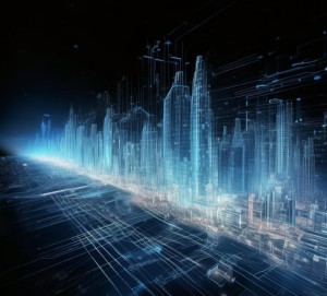 人工智能科技动态图，从数据到未来