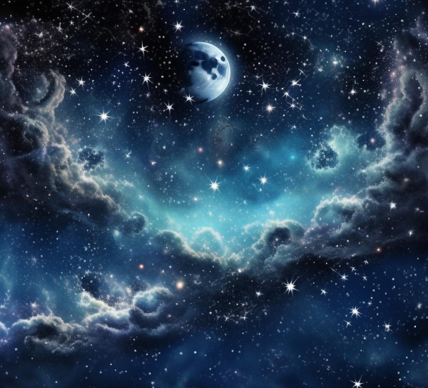 星拥月科技动态壁纸 星拥月科技动态壁纸